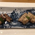 鰻はし本 - 森のうなぎと鹿児島アサヒの食べ比べ