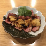 春夏秋冬ざこや - 鴨のローストとウニ