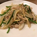 南海飯店 - 日替定食(青椒肉絲)アップ