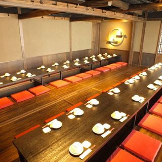 Can accommodate up to 60 people! selection the large-scale banquet to the dog♪