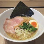 寿製麺よしかわ - 【限定1】かます煮干しの中華そば　800円