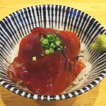 寿製麺よしかわ - 【限定】マグロラーメン　マグロ丼付き