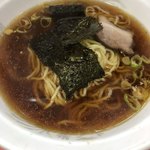 海神亭 - メニューにはない、半チャンラーメンは800円