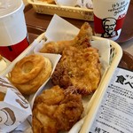 ケンタッキーフライドチキン 立川店 - 最初のセット