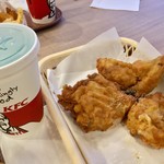 ケンタッキーフライドチキン 立川店 - おかわり 2回目 ＋ドリンク