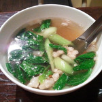 青菜のスープ
