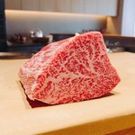 銀座 ひらやま - これをいただきます♡