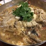 大衆中遊華食堂 八戒 - 虎河豚、渡蟹、松茸の春雨スープ