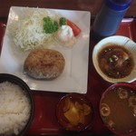 レストランまるまつ - 豆腐ハンバーグ