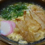 葉隠うどん - うどん　ごぼう　、玉子とじ