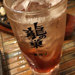 Yakiniku To Kasuudon Ryuunosu - 竜の巣サワー　480円