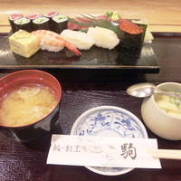 鮨 割烹 駒 - 梅にぎり