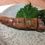 Toriyaki Kushihide - 烏賊肝の沖漬け