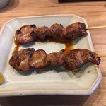 鳥やき串英 - レバー　たれ