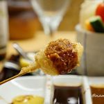 新宿立吉 - ニラの牛肉巻き