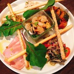 カネ保水産 - アンティパスト4人前