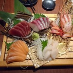 個室居酒屋 あばれ鮮魚 日本酒横丁 - 直送　旬の盛り合わせ