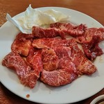 Yakiniku Yamato - お昼の牛焼肉定食(Ｗ)