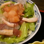 おくむら - 蛸から蟹身の交換してくださいました