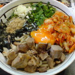 豚キムチまぜそば