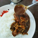 レストラン GLORY - 熱々たっぷりのルウ