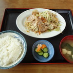 天国食堂 - 肉野菜炒め定食