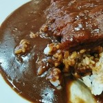 レストラン GLORY - 粘度もあるブラウンカレー