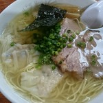 伊達屋 - 塩雲呑麺 ￥1050