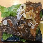 タカマル鮮魚店 - マコカレイ唐揚