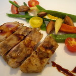 ル・ジュー・ドゥ・ラシエット  - 肉料理　仔牛の腎臓