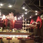 マダム・シルキュ - 新宿三越ALCOTT"Mme.CIRQUE"店内象とトラ,ライオン