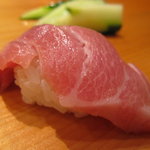 天寿し - 2011年のとある日。14貫10000円・税別(旧価格)。写真は一部。佐渡の生鮪