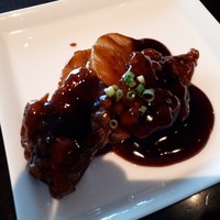 中国菜 老四川 飄香 銀座三越店 - 黒酢すぶたは濃厚で美味しい。