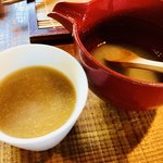 そば草香 - 蕎麦湯