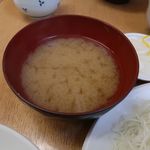 とんかつ山家 - 味噌汁