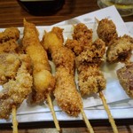 もつ焼 あぶさん - 串揚げ