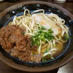 そばよし - 牛すじそば(大) 