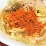 ラーメン二郎 - 一味投下～♪