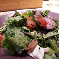 魚工房 としまや - 新鮮野菜のサラダ