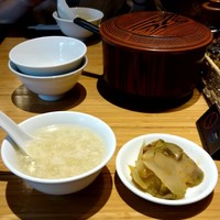 個室中華 頤和園 溜池山王店 - 【ランチ】お櫃入りのご飯と美味しいスープに搾菜
