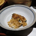 うなぎ 徳 - 一杯目は鰻丼風
