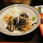 うなぎ 徳 - 二杯目は薬味でそのまま