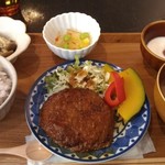 ギブ アンド ギフト カフェ - ハンバーグランチ