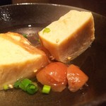 待庵 - 梅と豆腐のおでん