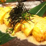 待庵 - 明太だし巻きたまご