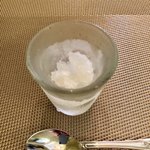 ＢＩＳＴＲＯ Ｂｏｎｎｅ－ｃｈｅｒｅ - ★グラニテ・白ワインのシャーベット
         口直しの一口シャーベット
         
