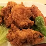 Tsukiyomi - ランチ：若鶏もも肉　竜田揚げ