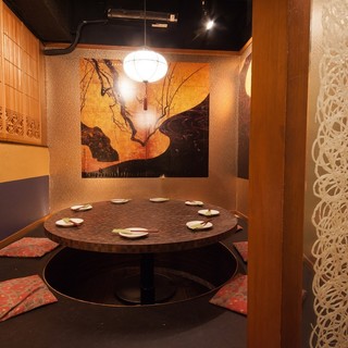 こだわりの空間デザイン+居心地の良さー接待から合コンまでok