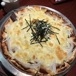 季づ菜 - 角煮とアボカドのチーズピザ（子供がアボカド苦手な為アボカド抜きにしてもらっています。笑）