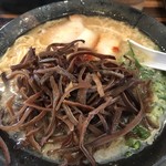 林家 - キクラゲラーメン＝６５０円